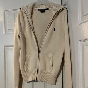 Ralph Lauren sweater. Beige, size medium.